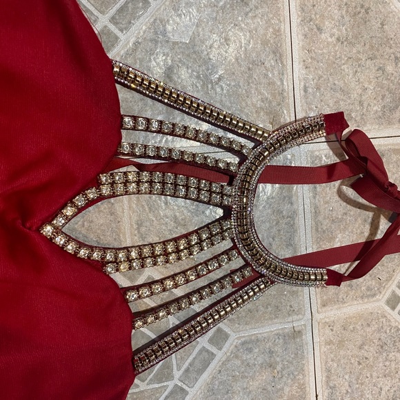 Cranberry cocktail/junior prom/sweet 16 dress - Picture 1 of 3